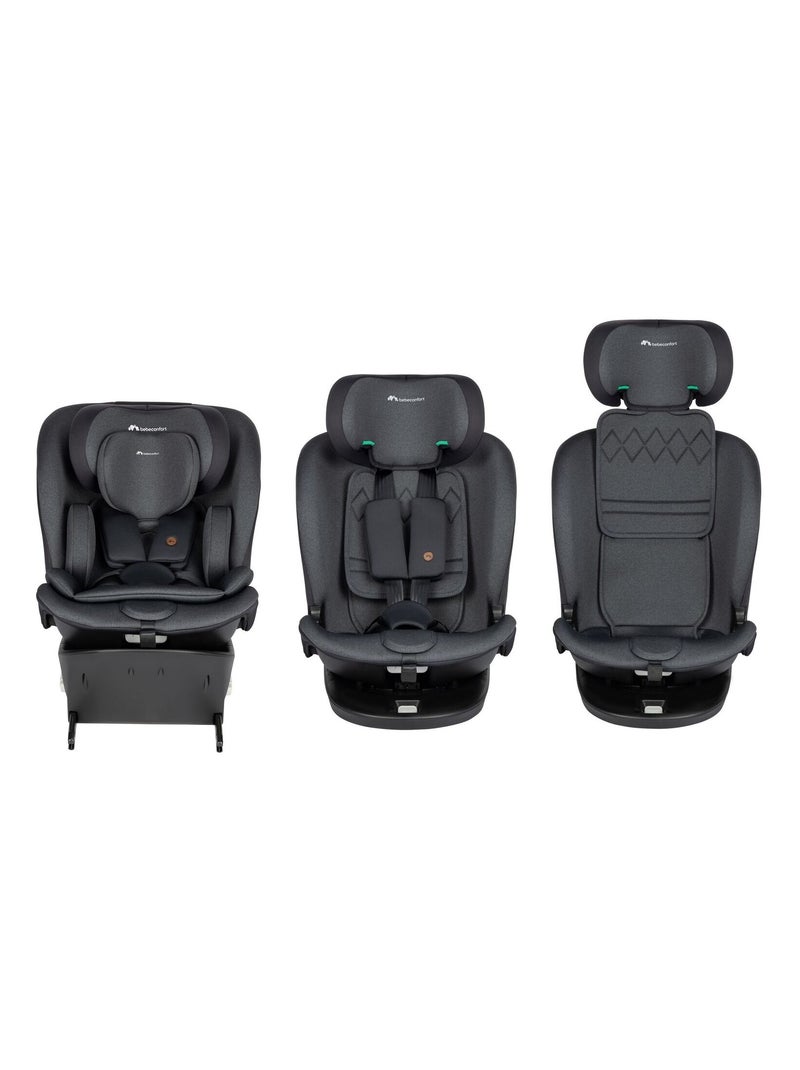 Silla de coche giratoria evolutiva desde el nacimiento EvoluFix 360 i-Size Negro Negro - Kiabi