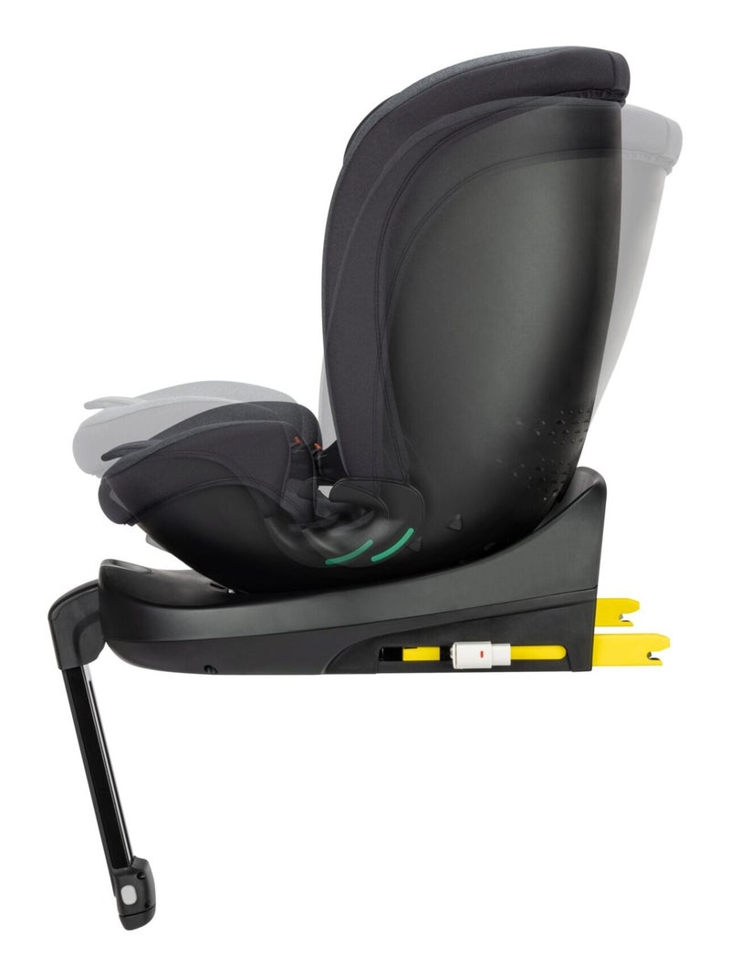 Silla de coche giratoria evolutiva desde el nacimiento Evolufix Plus 360 i-Size Negro Negro - Kiabi