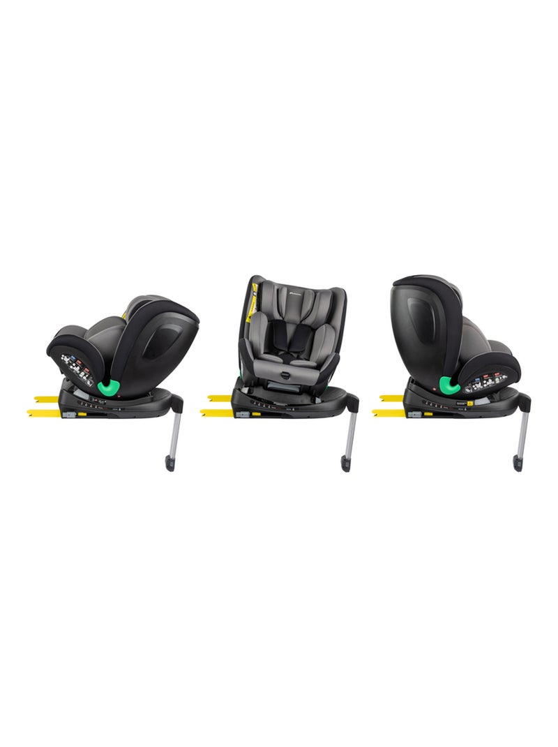 Silla de coche giratoria evolutiva desde el nacimiento EvolveFix Plus i‑Size Negro Negro Gris - Kiabi