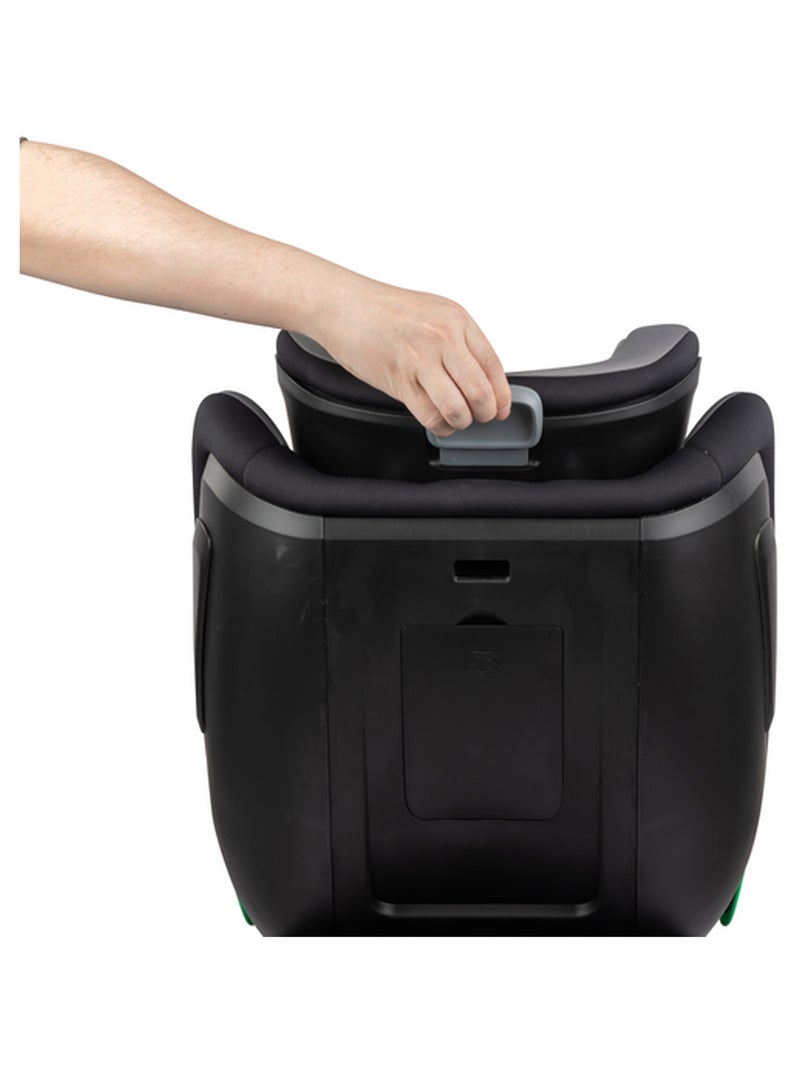Silla de coche giratoria evolutiva desde el nacimiento EvolveFix Plus i‑Size Negro Negro Gris - Kiabi