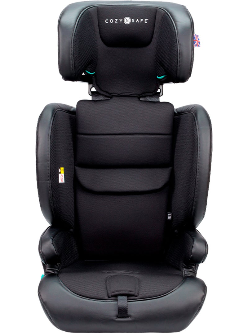 Silla de Coche Grupo 1 2 3 Isofix iSize 76-150 cm Hudson Cozy N Safe Negro Negro - Kiabi