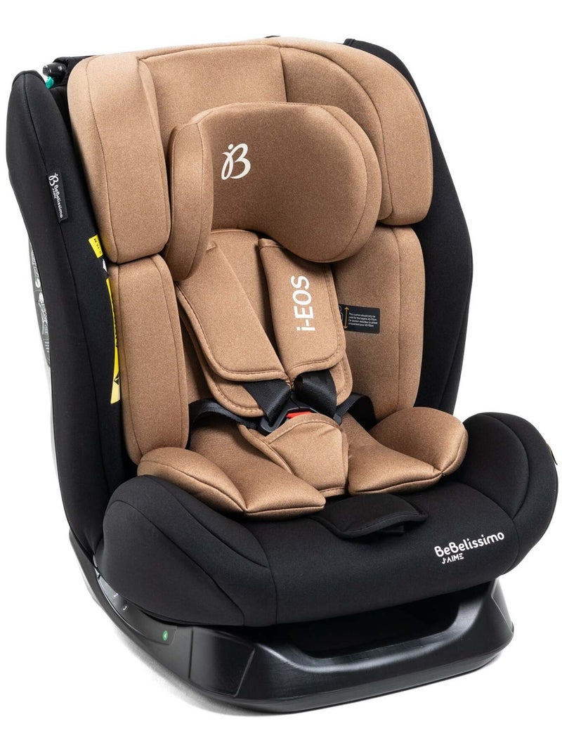 Silla de coche i-size   - 40-150 cm - i-eos - con cinturón de seguridad Beige - Kiabi