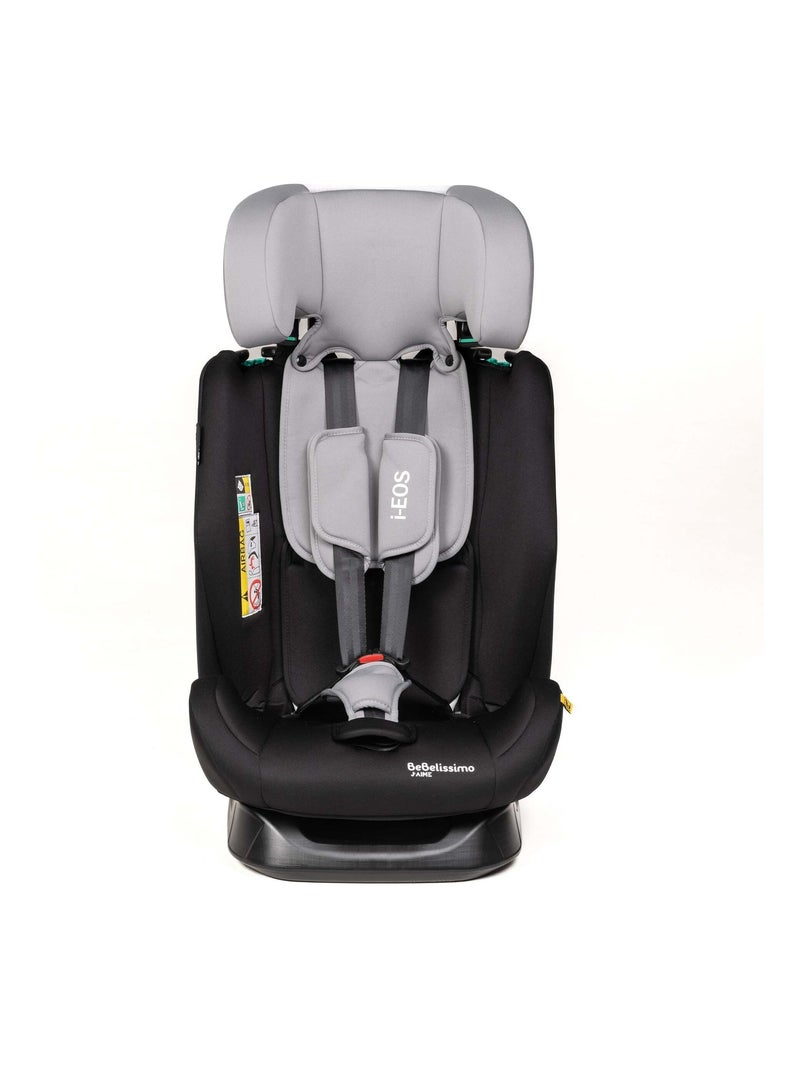 Silla de coche I-size   - 40-150 cm - i-EOS - con cinturón de seguridad Gris - Kiabi