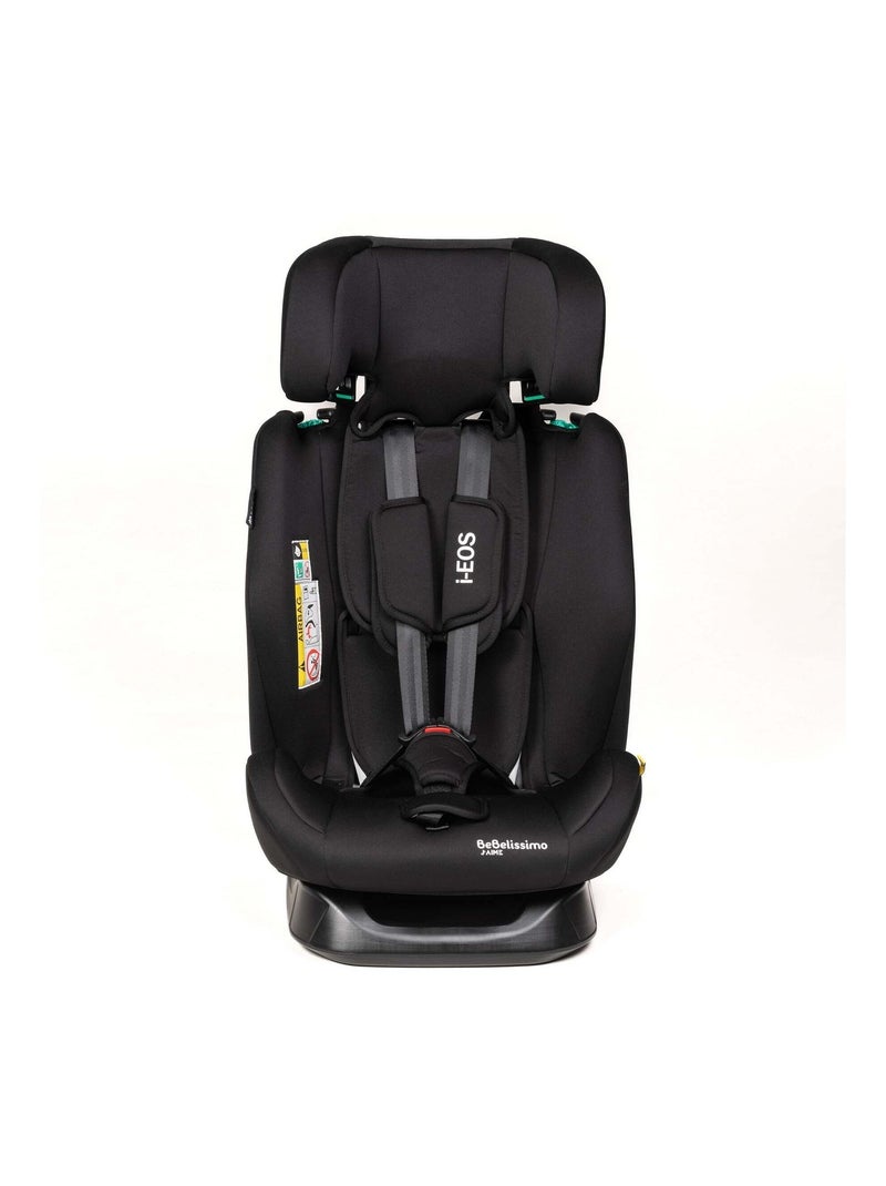 Silla de coche i-size   - 40-150 cm - i-eos - con cinturón de seguridad Negro - Kiabi