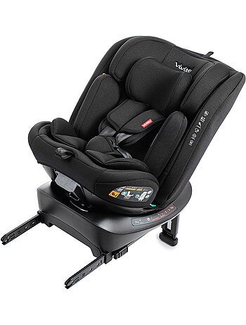 Silla de coche Jade i-Size 40 a 150 cm Isofix Leg Support Vivitta INTENSE BLACK