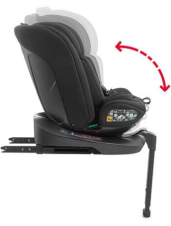 Silla de coche Jade i-Size 40 a 150 cm Isofix Leg Support Vivitta INTENSE BLACK