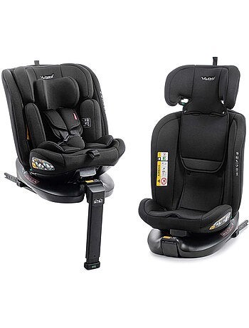 Silla de coche Jade i-Size 40 a 150 cm Isofix Leg Support Vivitta INTENSE BLACK