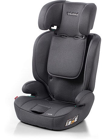 Silla de coche Kali Ibelt 76-150 cm Vivitta - ANTHRACITE MELANGE