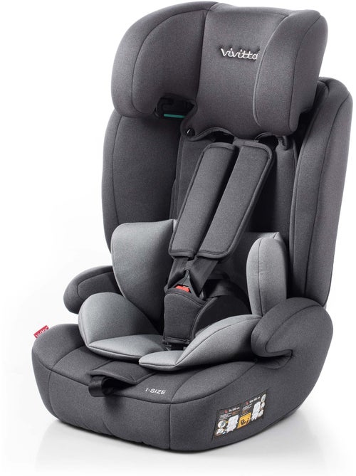 Silla de coche Kali Ibelt 76-150 cm Vivitta - ANTHRACITE MELANGE - Kiabi Silla de coche Kali Ibelt 76-150 cm Vivitta - ANTHRACITE MELANGE - Kiabi