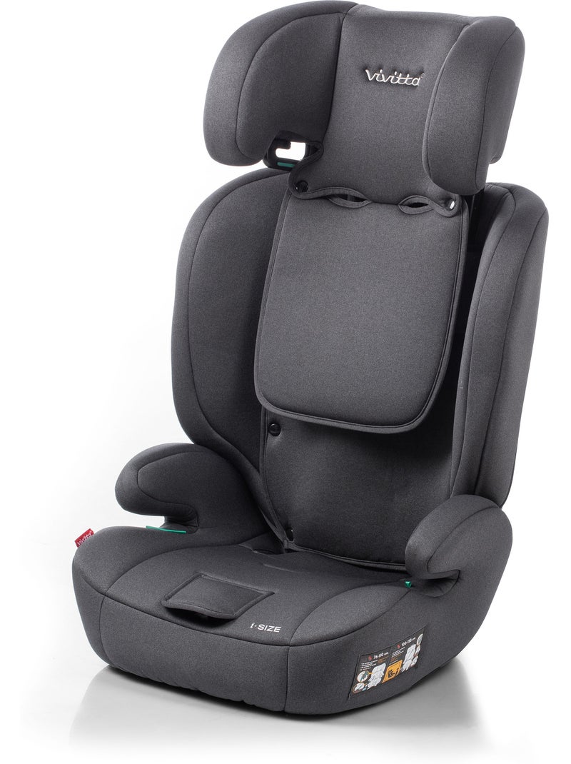 Silla de coche Kali Ibelt 76-150 cm Vivitta - ANTHRACITE MELANGE Gris antracita - Kiabi