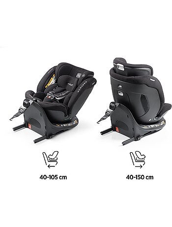 Silla de coche Kavan Ifix con Top Tether en la base 40 - 150 cm Babyauto - COAL