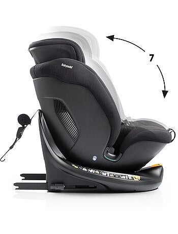 Silla de coche Kavan Ifix con Top Tether en la base 40 - 150 cm Babyauto - COAL