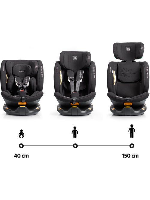 Silla de coche Kavan Ifix con Top Tether en la base 40 - 150 cm Babyauto - COAL - Kiabi Silla de coche Kavan Ifix con Top Tether en la base 40 - 150 cm Babyauto - COAL - Kiabi