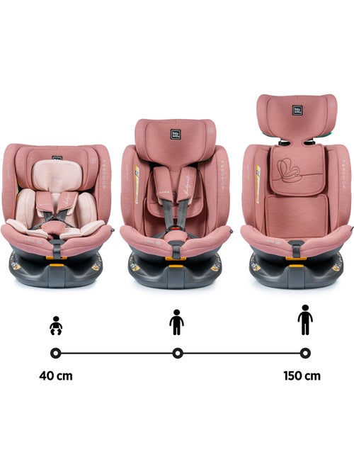 Silla de coche Kavän Ifix con Top Tether en la base 40 - 150 cm Babyauto - CORAL - Kiabi Silla de coche Kavän Ifix con Top Tether en la base 40 - 150 cm Babyauto - CORAL - Kiabi