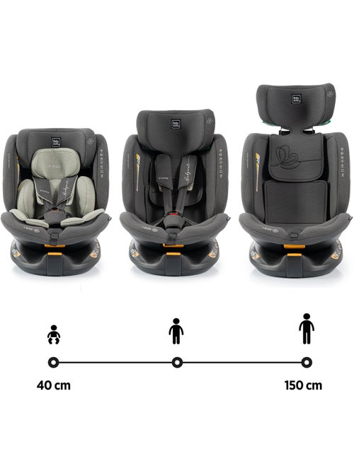 Silla de coche Kavän Ifix con Top Tether en la base 40 - 150 cm Babyauto - OLIVE GREY - Kiabi Silla de coche Kavän Ifix con Top Tether en la base 40 - 150 cm Babyauto - OLIVE GREY - Kiabi