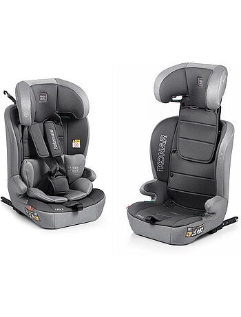 Silla de coche Konar I-fix 76 - 150 cm Babyauto - GREY MELANGE