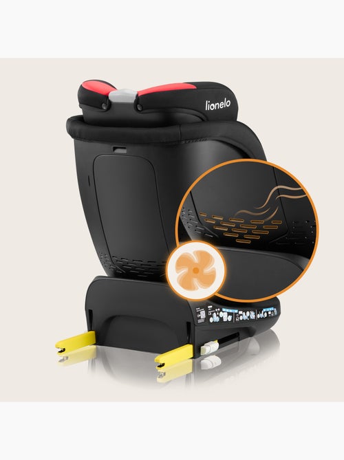 Silla de coche LIONELO 360° Navy i-Size - ISOFIX - Carcasa ventilada - 40-150 cm - 0+/1/2/3 - Kiabi