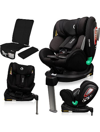 Silla de coche LIONELO Antoon Plus i-Size 0+/1 - Base giratoria de 360° - ISOFIX - 40-105 cm