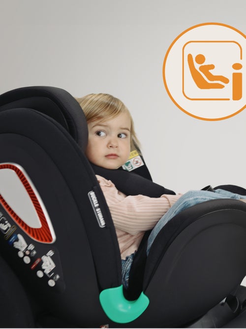 Silla de coche LIONELO Antoon Plus i-Size 0+/1 - Base giratoria de 360° - ISOFIX - 40-105 cm - Kiabi