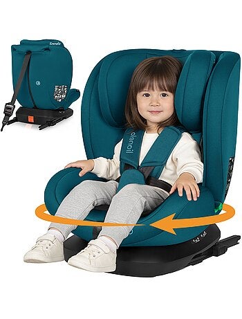 Silla de coche LIONELO Bastiaan i-Size 360° - ISOFIX - Grupo 0+/1/2/3 - 40 a 150 cm - SideProtect