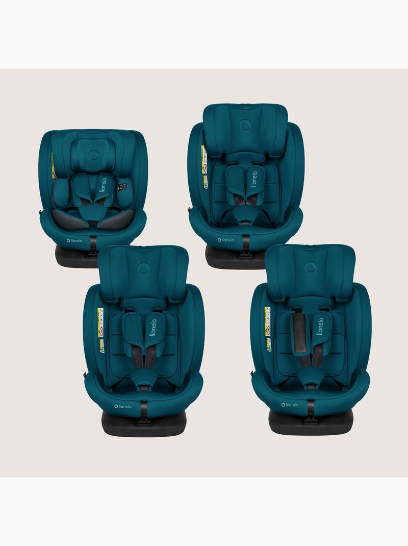 Silla de coche LIONELO Bastiaan i-Size 360° - ISOFIX - Grupo 0+/1/2/3 - 40 a 150 cm - SideProtect Índigo - Kiabi