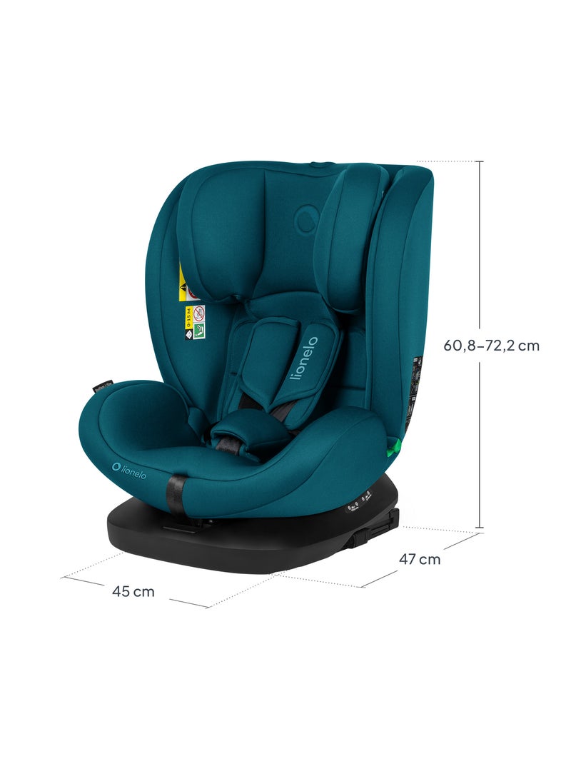 Silla de coche LIONELO Bastiaan i-Size 360° - ISOFIX - Grupo 0+/1/2/3 - 40 a 150 cm - SideProtect Índigo - Kiabi