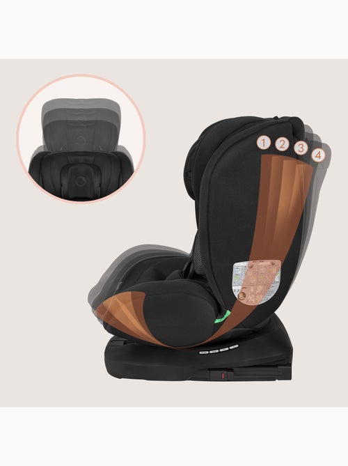 Silla de coche LIONELO Bastiaan i-Size 360° - ISOFIX - Grupo 0+/1/2/3 - 40 a 150 cm - SideProtect - Kiabi