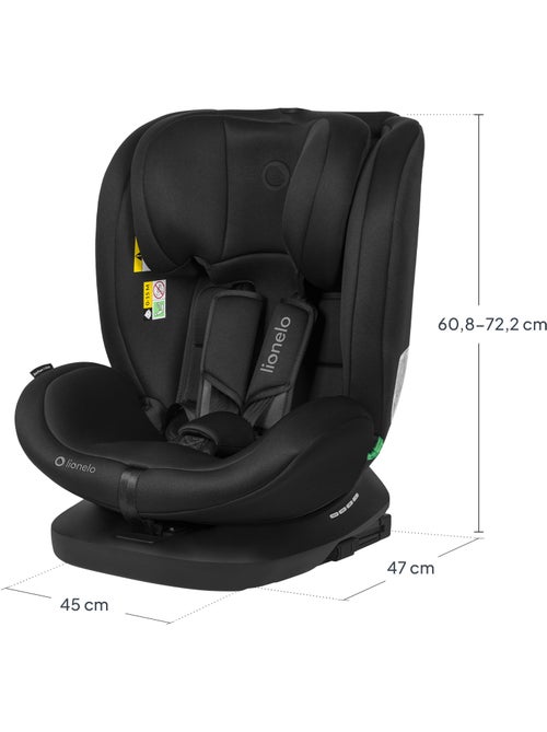 Silla de coche LIONELO Bastiaan i-Size 360° - ISOFIX - Grupo 0+/1/2/3 - 40 a 150 cm - SideProtect - Kiabi