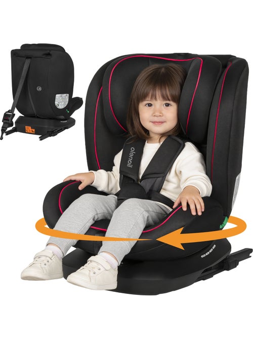 Silla de coche LIONELO Bastiaan i-Size 360° - ISOFIX - Grupo 0+/1/2/3 - 40 a 150 cm - SideProtect - Kiabi