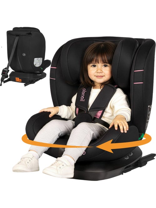 Silla de coche LIONELO Bastiaan i-Size 360° - ISOFIX - Grupo 0+/1/2/3 - 40 a 150 cm - SideProtect - Kiabi