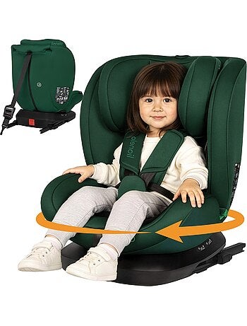 Silla de coche LIONELO Bastiaan i-Size 360° - ISOFIX - Grupo 0+/1/2/3 - 40 a 150 cm - SideProtect