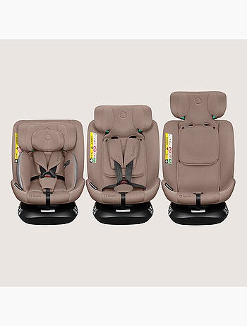 Silla de coche LIONELO Bastiaan One i-Size 40-150 cm - Base giratoria 360° - ISOFIX
