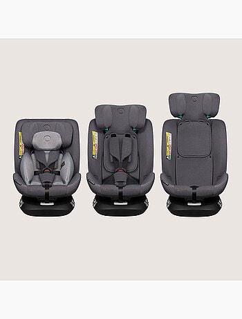 Silla de coche LIONELO Bastiaan One i-Size 40-150 cm - Base giratoria 360° - ISOFIX