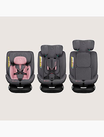 Silla de coche LIONELO Bastiaan One i-Size 40-150 cm - Base giratoria 360° - ISOFIX