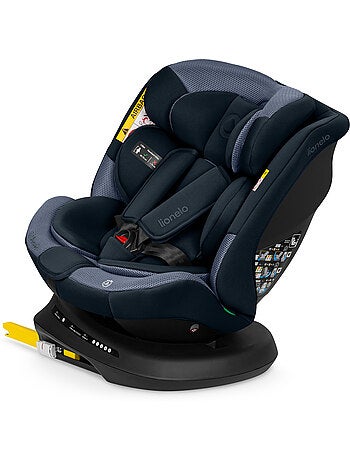 Silla de Coche LIONELO Bastiaan Plus i-Size - Giratoria 360° - 40-150 cm - ISOFIX