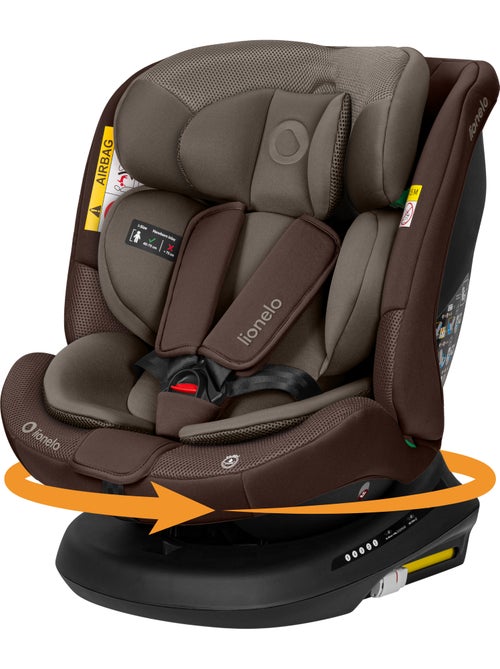 Silla de Coche LIONELO Bastiaan Plus i-Size - Giratoria 360° - 40-150 cm - ISOFIX - Kiabi