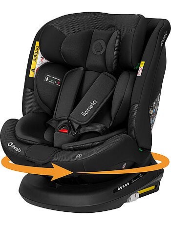Silla de Coche LIONELO Bastiaan Plus i-Size - Giratoria 360° - 40-150 cm - ISOFIX