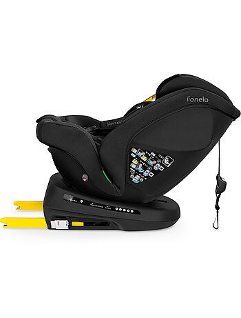 Silla de Coche LIONELO Bastiaan Plus i-Size - Giratoria 360° - 40-150 cm - ISOFIX
