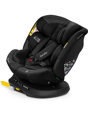 Silla de Coche LIONELO Bastiaan Plus i-Size - Giratoria 360° - 40-150 cm - ISOFIX
