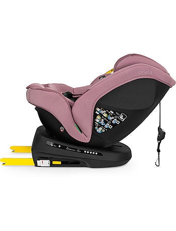 Silla de Coche LIONELO Bastiaan Plus i-Size - Giratoria 360° - 40-150 cm - ISOFIX