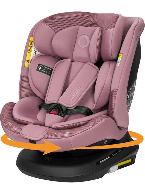 Silla de Coche LIONELO Bastiaan Plus i-Size - Giratoria 360° - 40-150 cm - ISOFIX - Kiabi