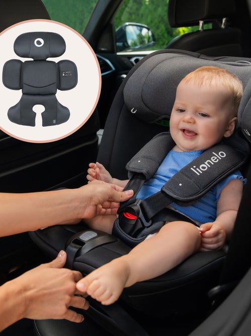 Silla de coche LIONELO Bastiaan RWF i-Size 40-150 cm - Base giratoria de 360° - ISOFIX - Grupo 0/1/2 - Kiabi