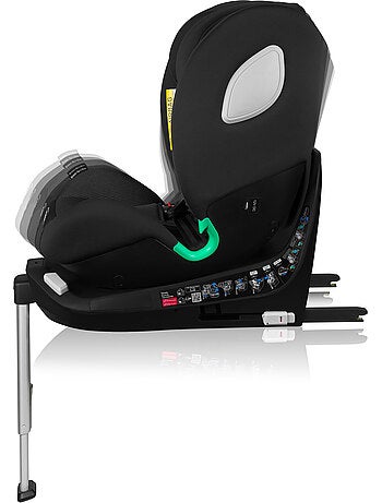 Silla de coche LIONELO Braam Air i-Size 360° - 40-150 cm - ISOFIX - Ventilador integrado - Grupo 0/1