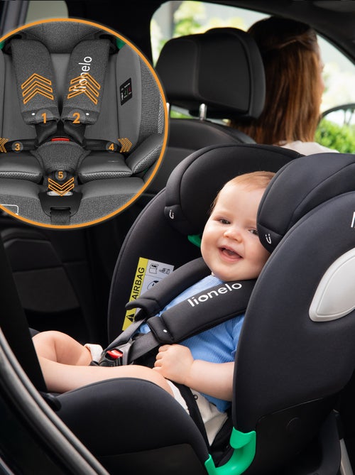 Silla de coche LIONELO Braam i-Size 360° - 40-150 cm - ISOFIX - Grupo 0/1/2/3 - Kiabi
