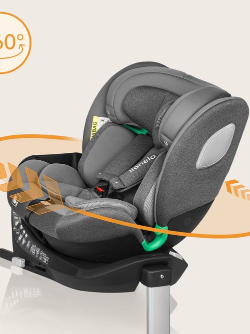 Silla de coche LIONELO Braam i-Size 360° - 40-150 cm - ISOFIX - Grupo 0/1/2/3 - Kiabi