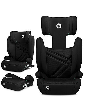 Silla de coche LIONELO Hugo i-Size 100-150cm - ISOFIX - Grupo 2/3 - Reposacabezas viscoelástico