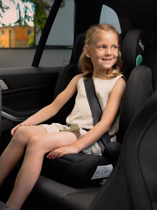 Silla de coche LIONELO Hugo i-Size 100-150cm - ISOFIX - Grupo 2/3 - Reposacabezas viscoelástico - Kiabi