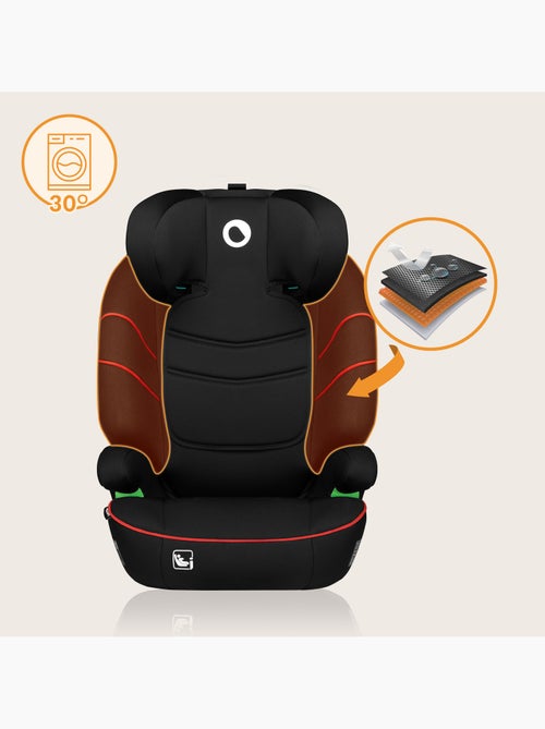 Silla de coche LIONELO Lars i-Size 100-150 cm - Asiento ancho - Grupo 2/3 - Funda extraíble - Kiabi