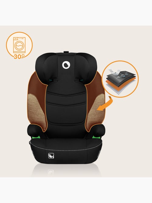 Silla de coche LIONELO Lars i-Size 100-150 cm - Asiento ancho - Grupo 2/3 - Funda extraíble - Kiabi