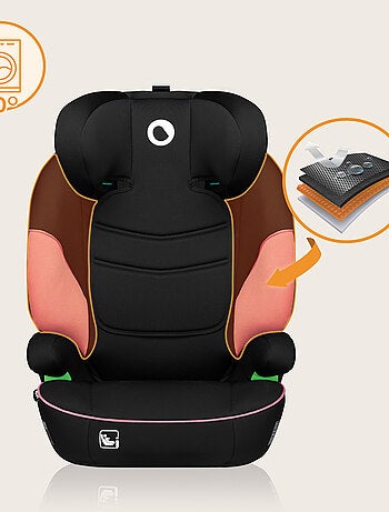 Silla de coche LIONELO Lars i-Size 100-150 cm - Asiento ancho - Grupo 2/3 - Funda extraíble